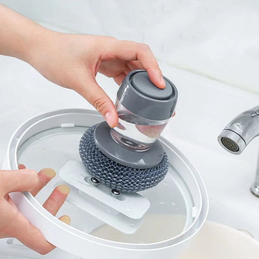 Premium Soap Dispensing Scrubber