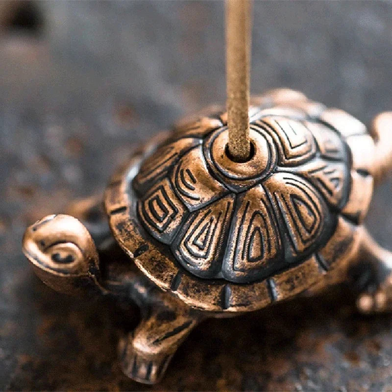 Serene Turtle Incense Burner